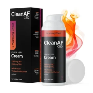 Warming Pain Relief Cream with CBD + CBG