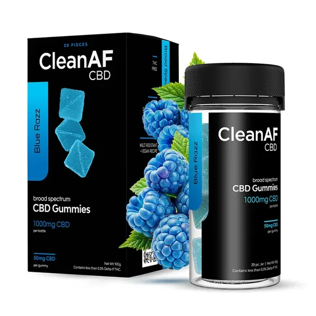 Blue Razz CBD Gummies