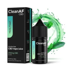Minty Fresh CBD Vape Juice