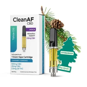 Tahoe OG Indica THC Vape Cartridge