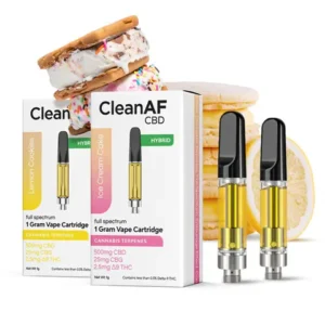 Hybrid Pack THC Vape Cartridges - 2pc