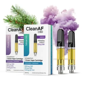 Indica Pack THC Vape Cartridges - 2pc