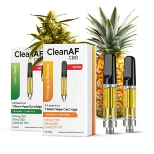 Sativa Pack THC Vape Cartridges - 2pc