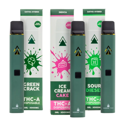 Serene Tree THCA Disposable Vape Pens 3000mg