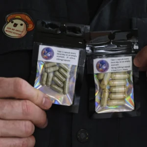Microdose Mushroom Capsule Pouches (10 capsules per pouch)